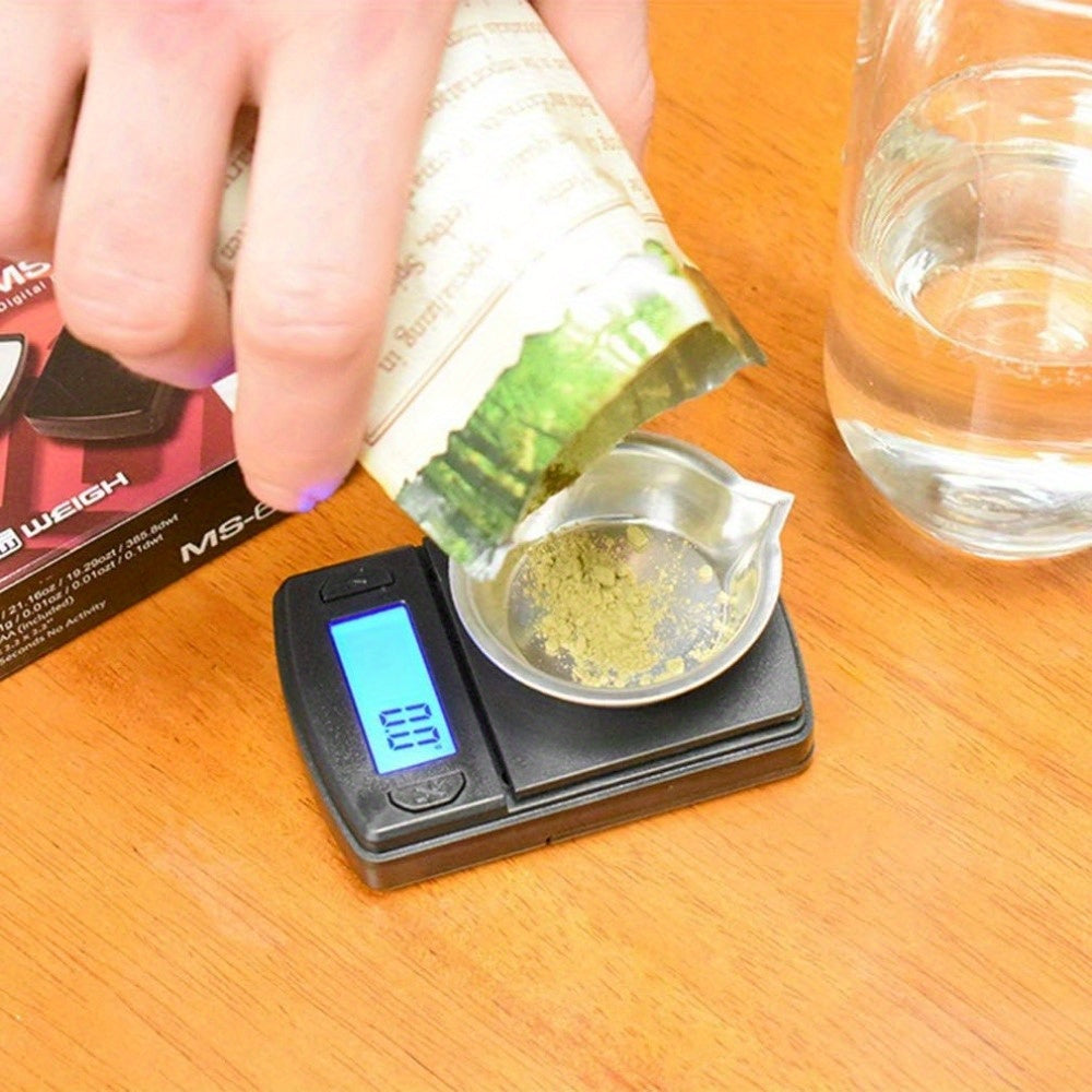 0,01g/500g Kompakte hochpräzise digitale Taschenwaage