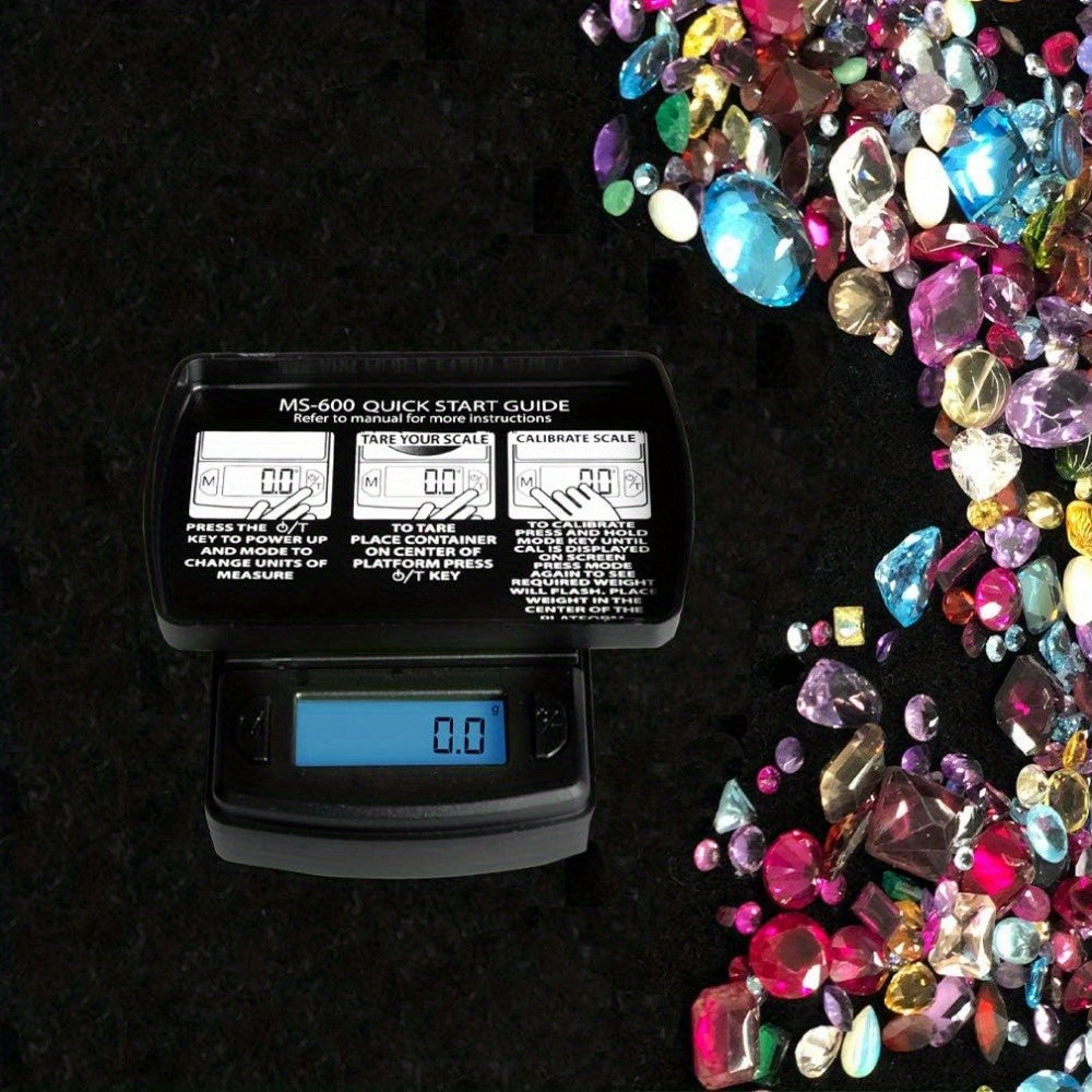 0,01g/500g Kompakte hochpräzise digitale Taschenwaage
