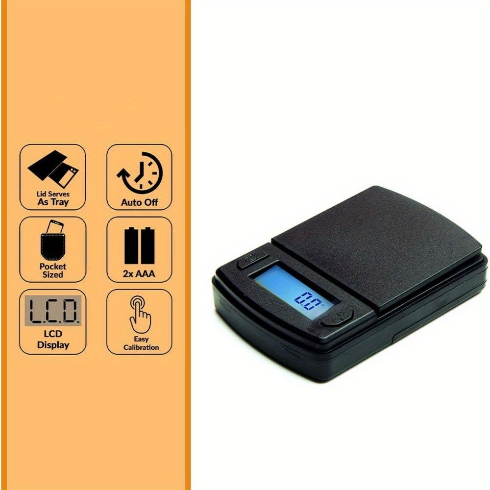 0,01g/500g Kompakte hochpräzise digitale Taschenwaage