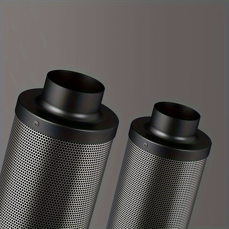 Luftkohlefilter, schwarz, 15 cm x 40 cm, für Inline-Ventilatoren, Hydrokultur
