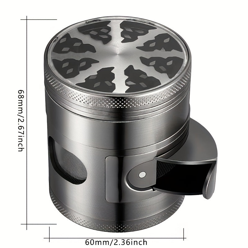60MM 4-lagiger Grinder aus Zinklegierung