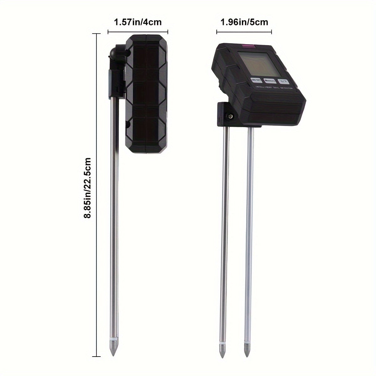 1-3PCS 6 In 1 Bodenmessgerät Tester PH, Temperatur, Feuchtigkeit