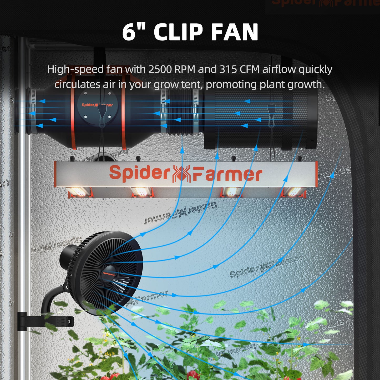Spider Farmer G3000 LED Grow Light 90x90x180cm Grow Zelt Kits mit Kohle filter für Zimmer pflanzen Blumen Hydro ponik