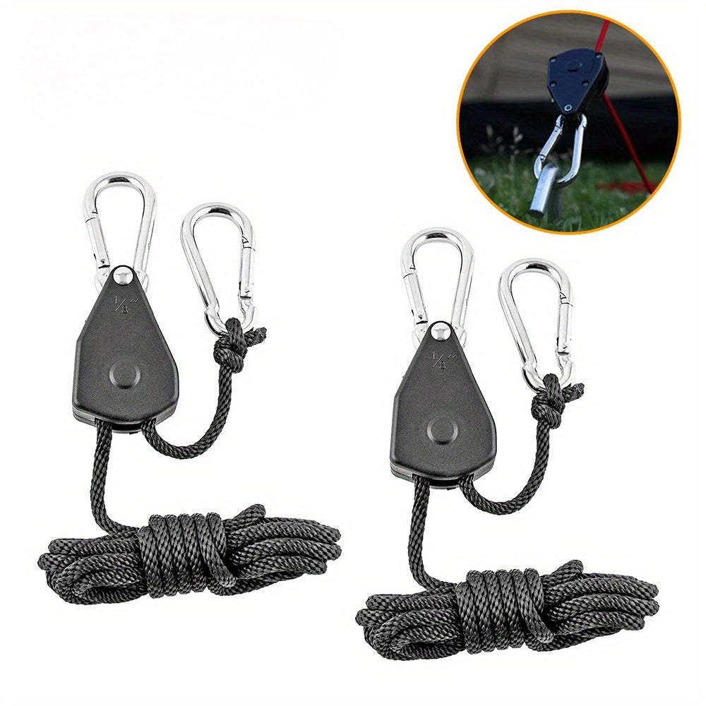 1/2/4 stücke Heavy Duty Seil Ratsche Aufhänger, Für Pflanzen Lampe