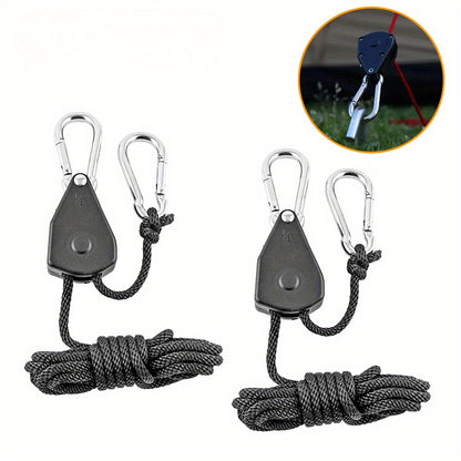 1/2/4 stücke Heavy Duty Seil Ratsche Aufhänger, Für Pflanzen Lampe