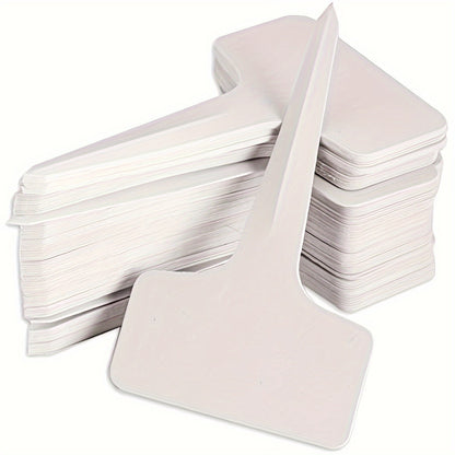 50 stücke Kunststoff Pflanze T-Typ Etiketten 5.99*10,01 cm