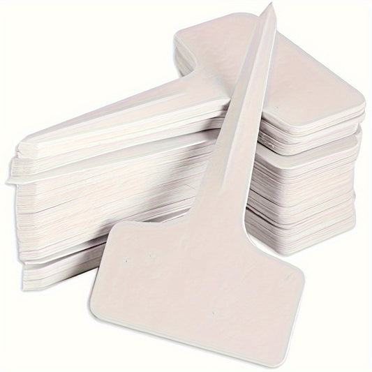 50 stücke Kunststoff Pflanze T-Typ Etiketten 5.99*10,01 cm