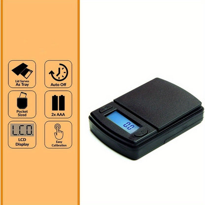 0,01g/500g Kompakte hochpräzise digitale Taschenwaage