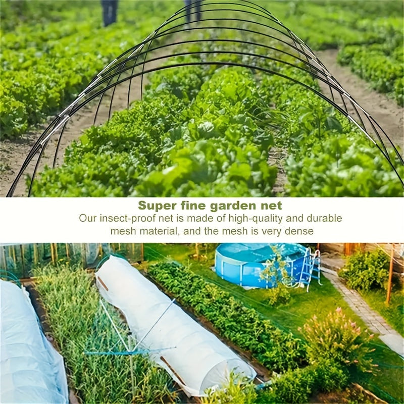 54 Stück verstellbare Fiberglas-Gewächshausringe für den Garten, 59,94 cm–89,92 cm – abnehmbare Stützpfähle für Setzlinge zum Schutz von Pflanzen im Freien, ideal für die landwirtschaftliche Nutzung, Setzlingsschut