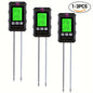 1-3PCS 6 In 1 Bodenmessgerät Tester PH, Temperatur, Feuchtigkeit