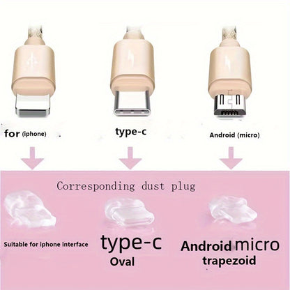 1 x Telefon-Staubstecker für Typ C.