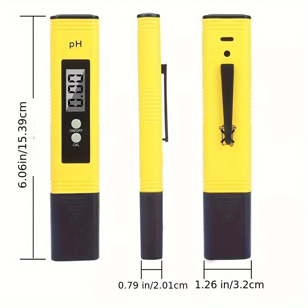 PH Wert Wasser Messgerät Digital Messer Tester Aquarium Pool Prüfer PH 0-14