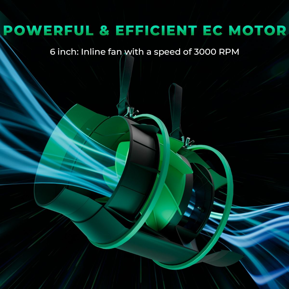 Mars Hydro TSW2000 Komplettes Growzelt-Set | 300 W LED-Pflanzenlampe | 120 x 120 x 200 cm Indoor-Growzelt | 6-Zoll-Belüftungssystem | 6-Zoll-Clip-On-Lüfter