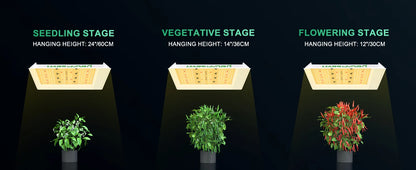 2024 Verbessertes Mars Hydro TS 600 LED Vollspektrum LED Panel