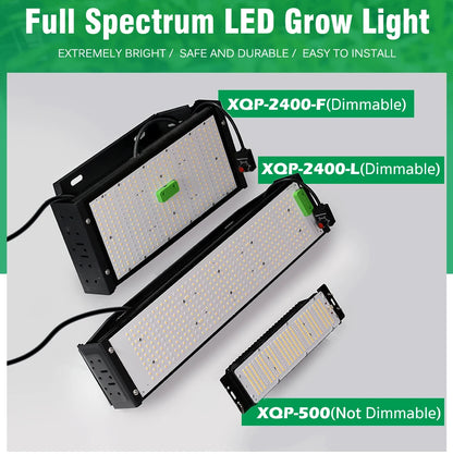 Vollspektrum LED Grow Licht AC85-265V Samsung LM301B 312Stk 3000K 6500K dimmbar für Veg & Bloom