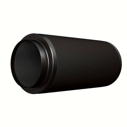 Luftkohlefilter, schwarz, 15 cm x 40 cm, für Inline-Ventilatoren, Hydrokultur