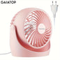 Tischventilator für Zuhause, Büro, Küche.