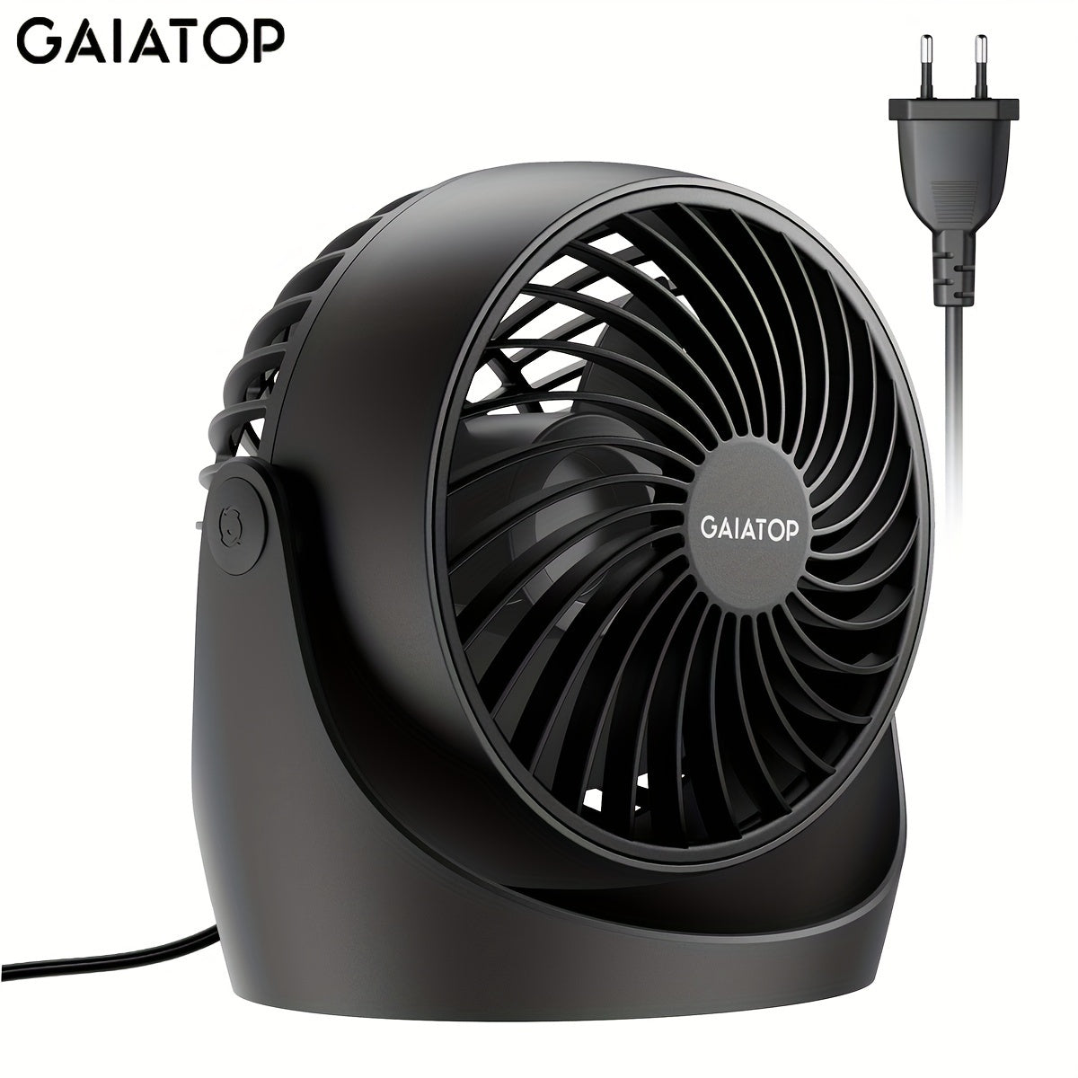 Tischventilator für Zuhause, Büro, Küche.