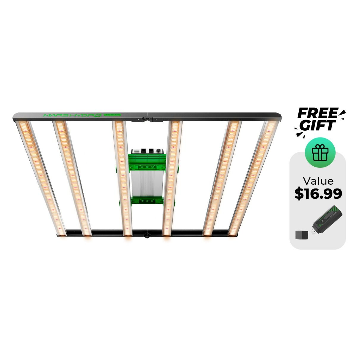 Mars Hydro Smart Dimmbare FC-E4800 Bridgelux 480W Vollspektrum-LED-Wachstumslampe