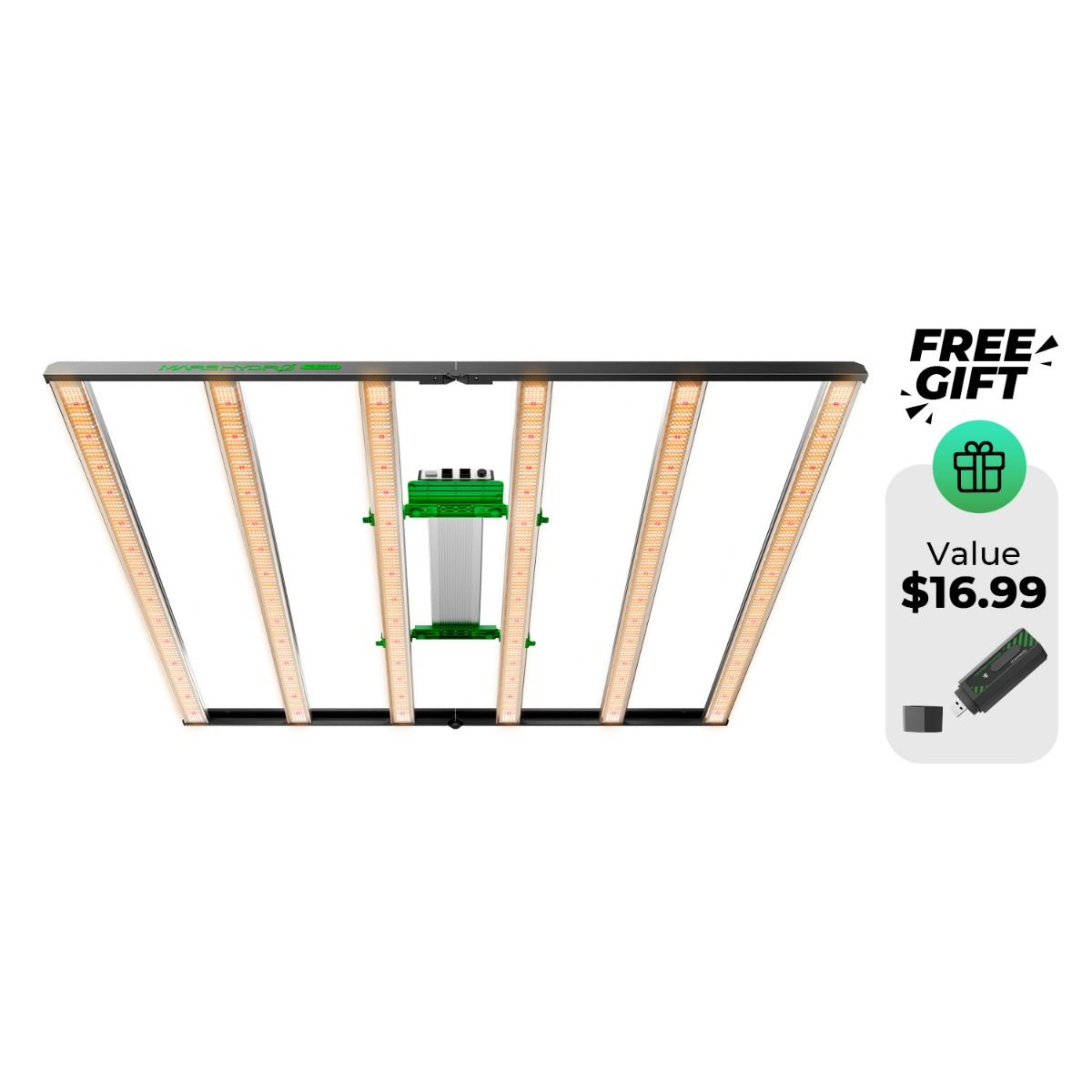 Mars Hydro Smart Dimmable FC-E8000 BridgeLux 800W CO2 Kommerzielle vertikale Farm Vollspektrum-LED-Wachstumslampe