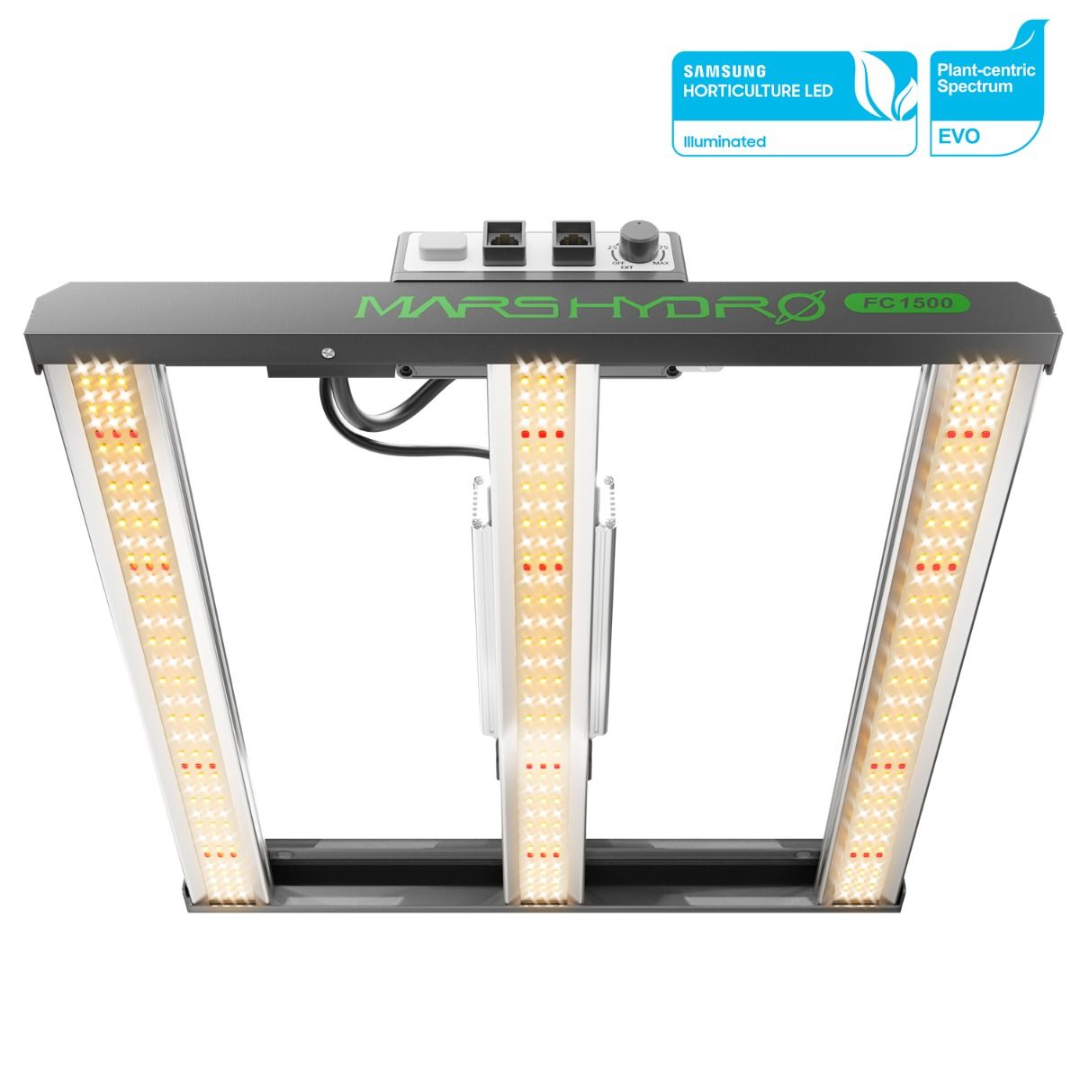 Mars Hydro FC1500-EVO 150 W dimmbare LED-Wachstumslampe