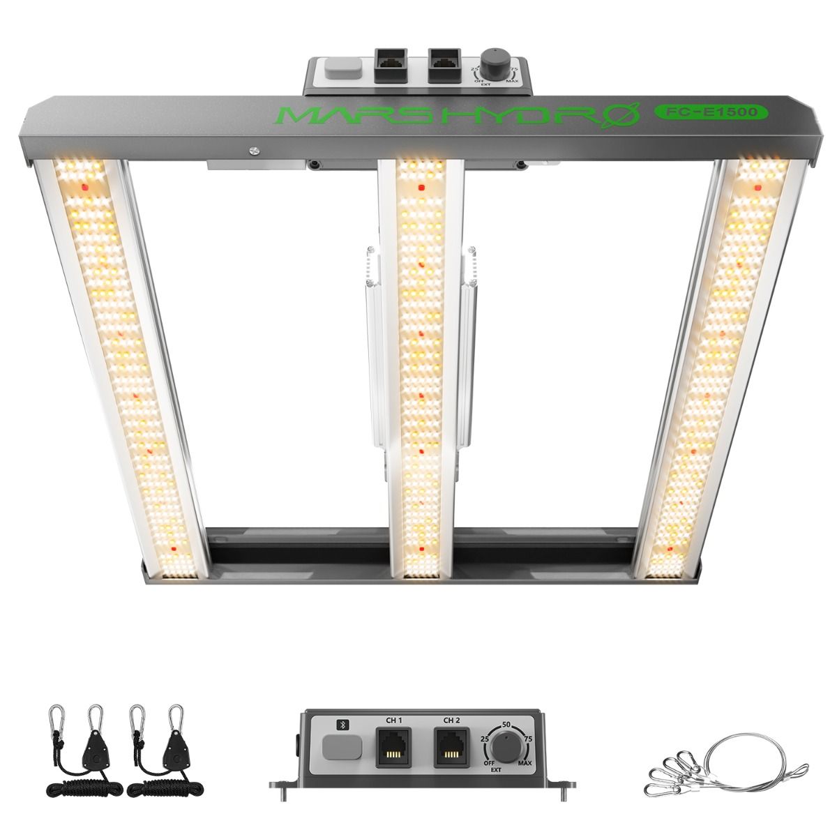 Mars Hydro Smart Dimmable FC-E1500 Bridgelux 150W Full Spectrum LED Grow Light