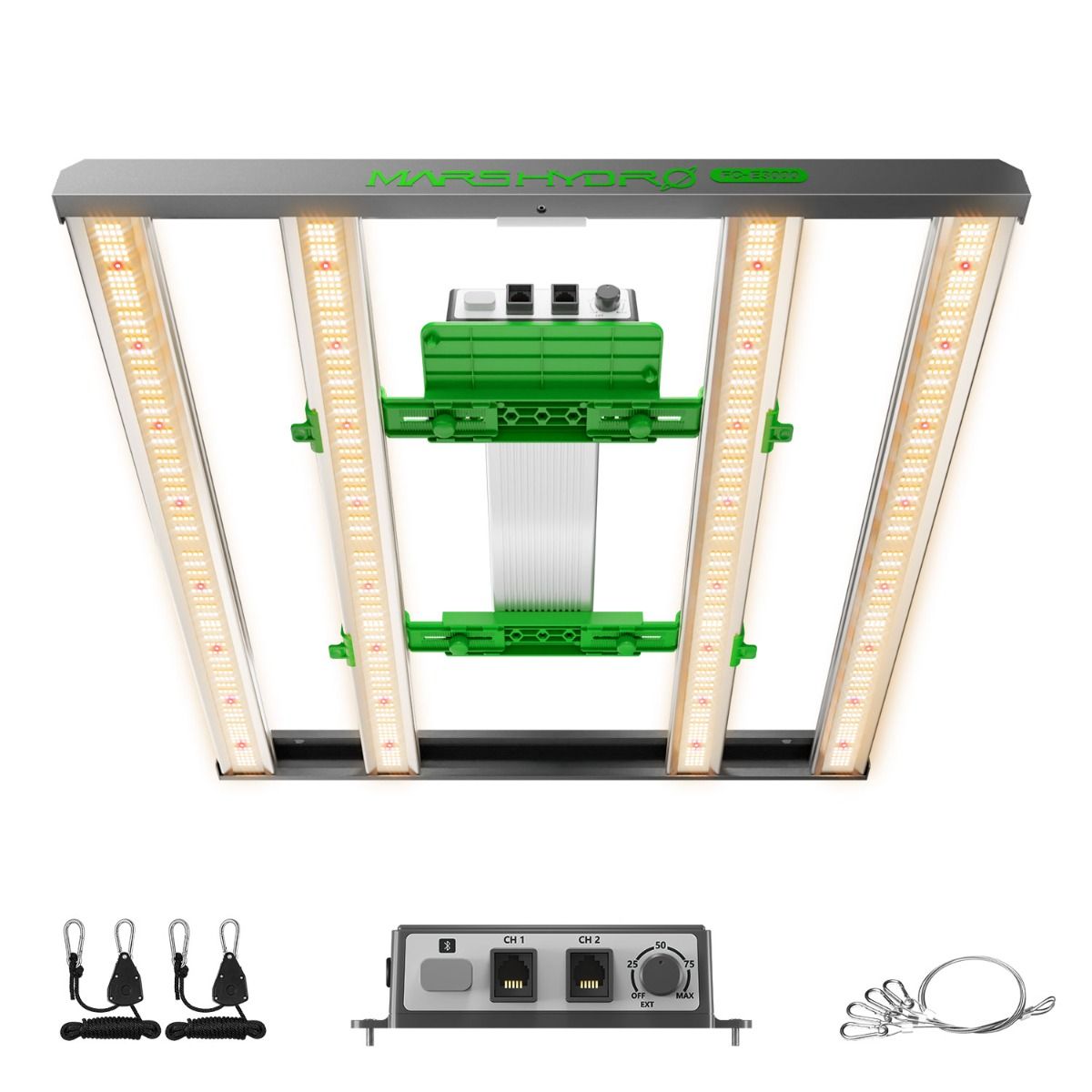 Mars Hydro Smart Dimmbare FC-E3000 Bridgelux 300W Vollspektrum-LED-Wachstumslampe