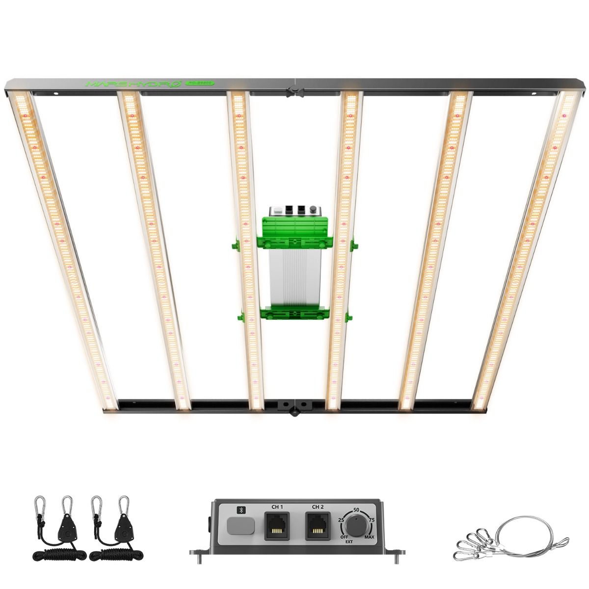 Mars Hydro Smart Dimmable FC-E6500 BridgeLux 730W kommerzielles Vollspektrum-LED-Wachstumslicht