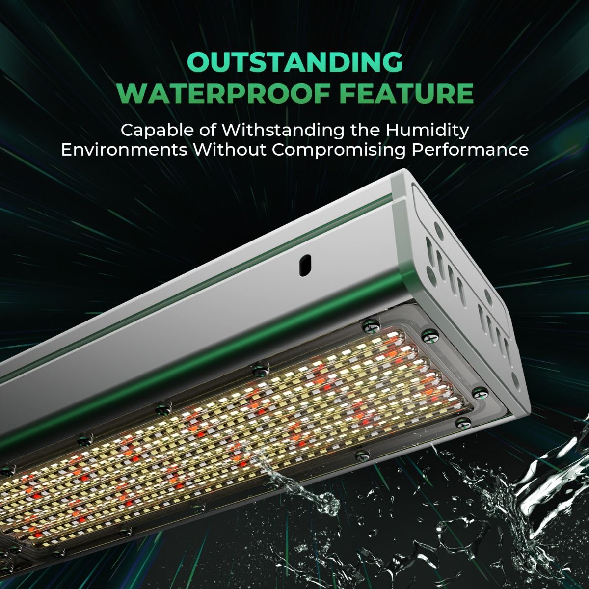 2025 NEU Mars Hydro SP 3000 LED-Wachstumslicht, Vollspektrum, 300 W, hohe Intensität für 4'x2' Wachstumsraum