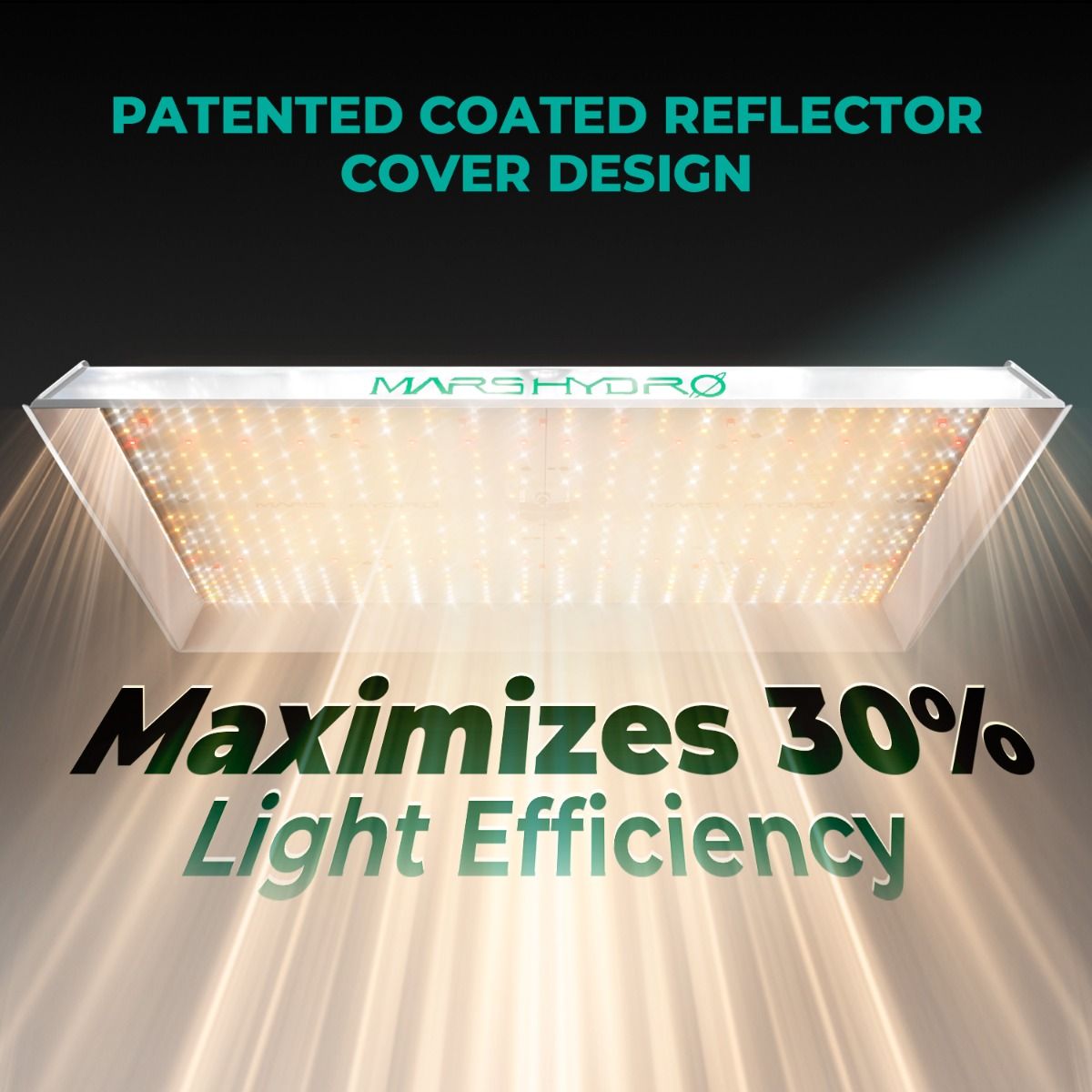 Mars Hydro TSW2000 Komplettes Growzelt-Set | 300 W LED-Pflanzenlampe | 120 x 120 x 200 cm Indoor-Growzelt | 6-Zoll-Belüftungssystem | 6-Zoll-Clip-On-Lüfter